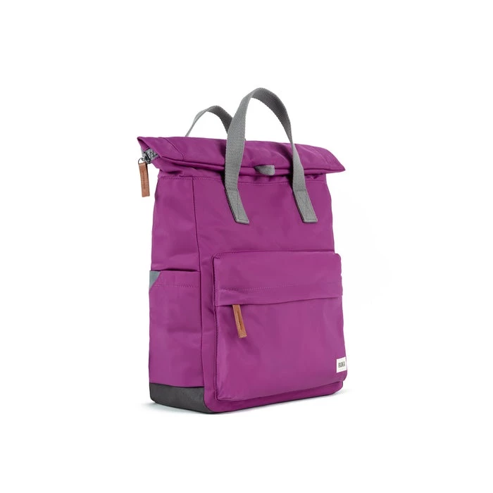 Mochila Roka London Canfield B Pequeña Sostenible Nylon Violeta (Violet) 5 Mochila Roka London Canfield B Pequeña Sostenible Nylon Violeta (Violet) - Imagen 3