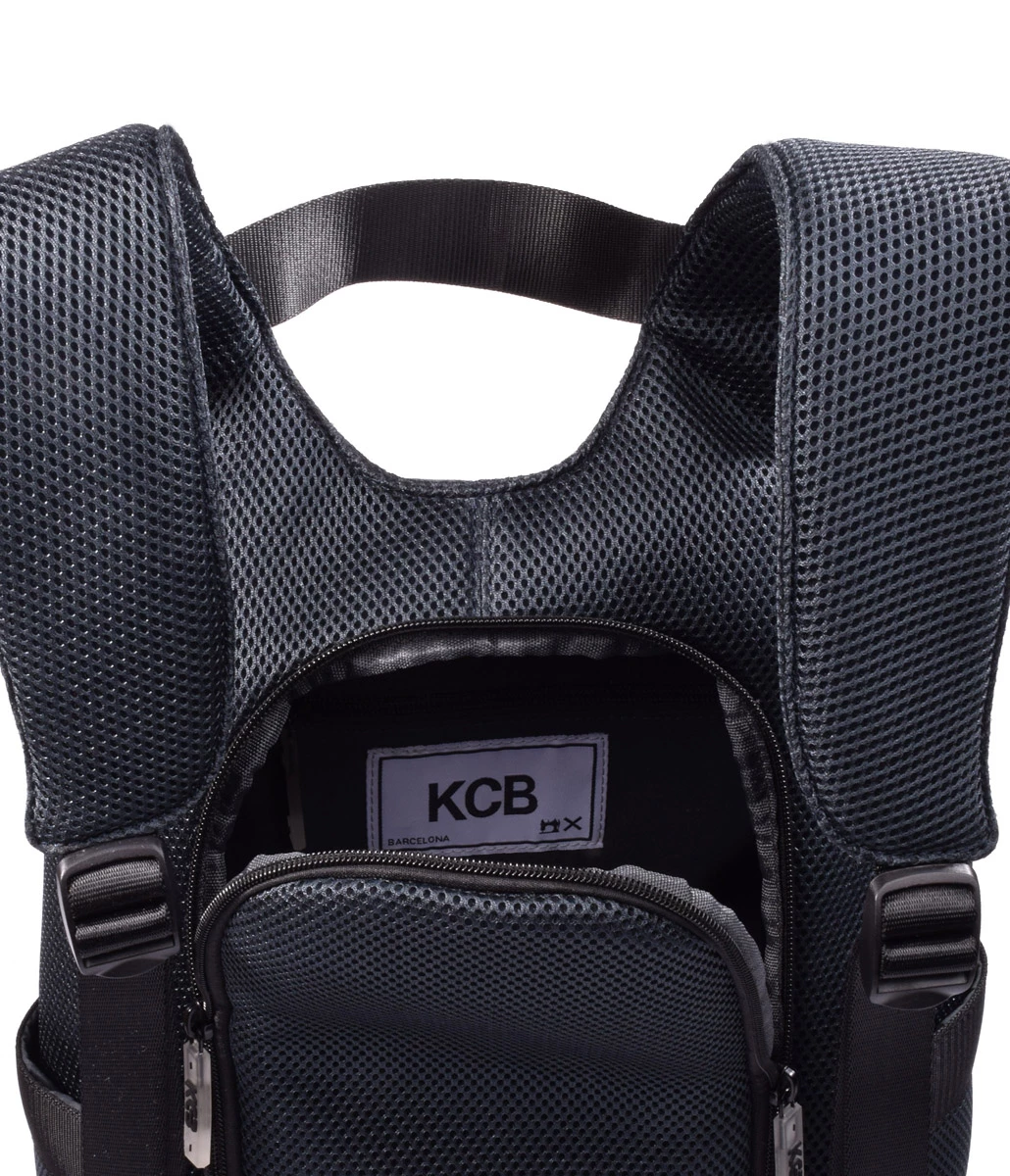 Mochila Pequeña Antirrobo 3D KCB 2363 Azul 8 Mochila Pequeña Antirrobo 3D KCB 2363 Azul - Imagen 6