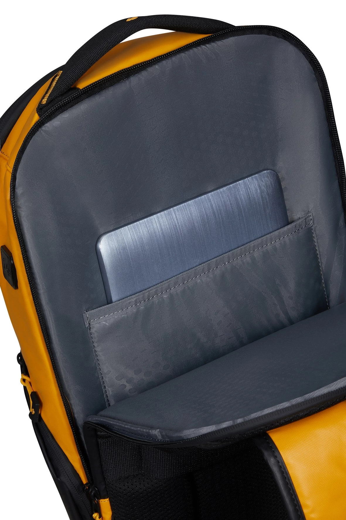 Mochila Ordenador M USB Samsonite Ecodiver Amarillo 6 Mochila Ordenador M USB Samsonite Ecodiver Amarillo - Imagen 4