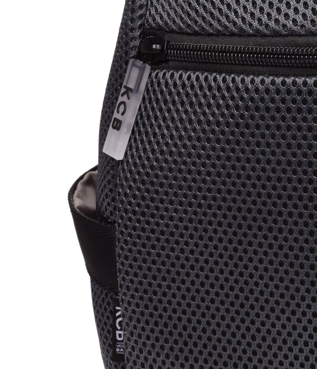 Mochila Pequeña Antirrobo 3D KCB 2363 Humo 6 Mochila Pequeña Antirrobo 3D KCB 2363 Humo - Imagen 4