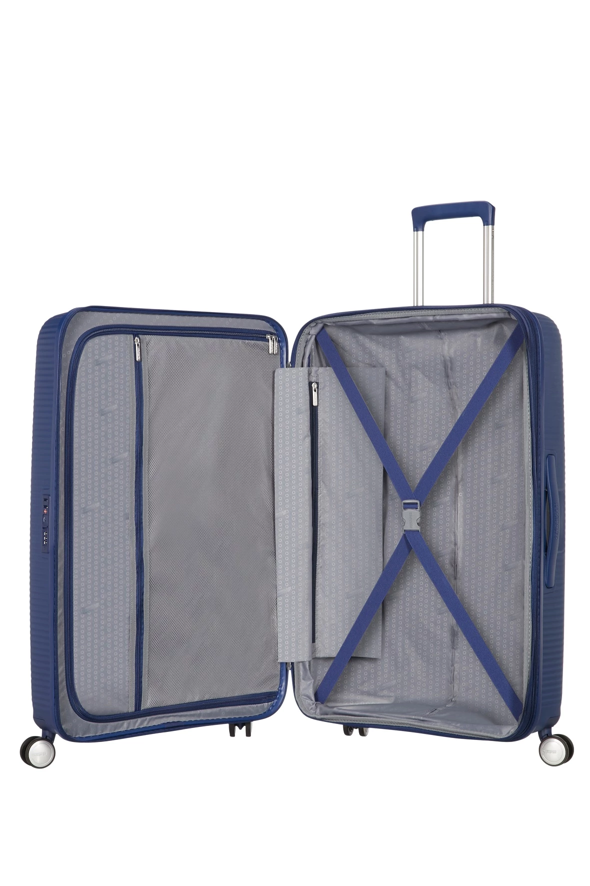 Maleta Cabina 55 Cm 4 R Exp American Tourister Soundbox Azul (Midnight Navy 8 Maleta Cabina 55 Cm 4 R Exp American Tourister Soundbox Azul (Midnight Navy - Imagen 6