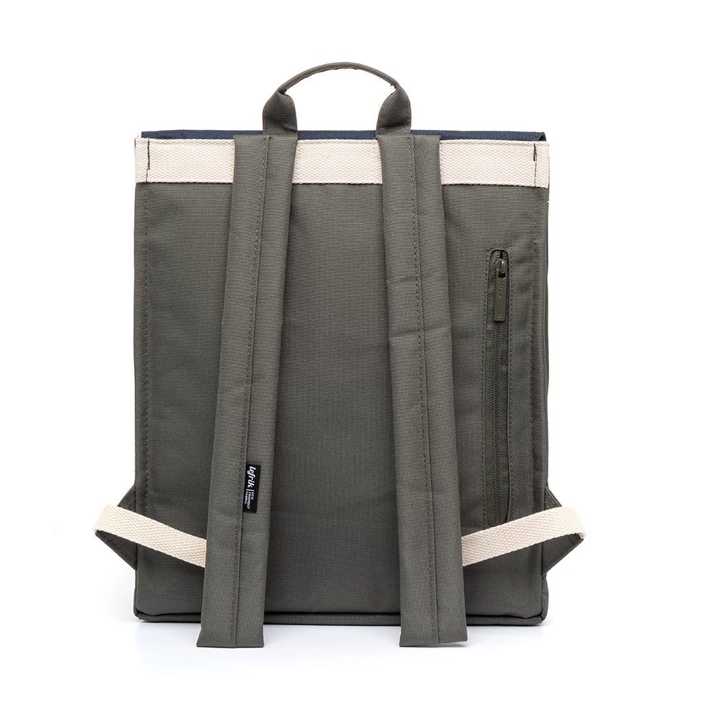 Mochila Lefrik Handy Mini Azul-kaki (Luc-Navy) 6 Mochila Lefrik Handy Mini Azul-kaki (Luc-Navy) - Imagen 4