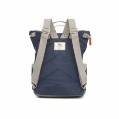 Mochila Roka London Canfield B Pequeña Sostenible Nylon Marino(Midnight) -Equipaje Tienda de ventas 28504