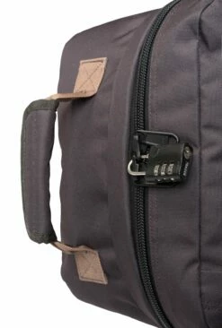 Mochila De Viaje Cabin Zero Classic 36 L. Kaki (Black Sand) -Equipaje Tienda de ventas 28820