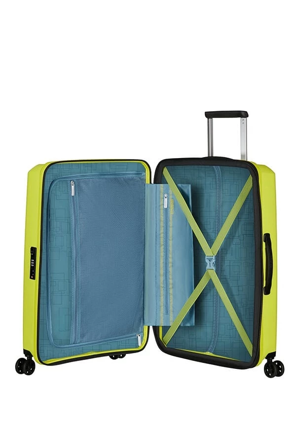 Maleta Mediana 67 Cm 4 Ruedas American Tourister Aerostep Lima ( Light Lima 9 Maleta Mediana 67 Cm 4 Ruedas American Tourister Aerostep Lima ( Light Lima - Imagen 7