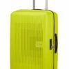 Maleta Mediana 67 Cm 4 Ruedas American Tourister Aerostep Lima ( Light Lima -Equipaje Tienda de ventas 28973