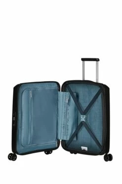 Maleta Cabina 55 Cm 4 Ruedas American Tourister Aerostep Negro ( Black ) 26 Maleta Cabina 55 Cm 4 Ruedas American Tourister Aerostep Negro ( Black ) -Equipaje Tienda de ventas 28983