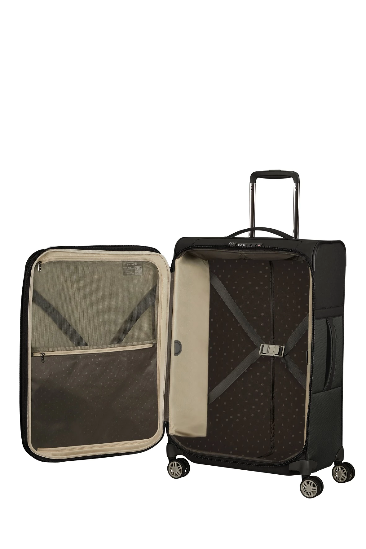 Maleta Mediana 67 Cm 4 R Exp Samsonite Airea Negro 7 Maleta Mediana 67 Cm 4 R Exp Samsonite Airea Negro - Imagen 5