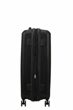 Maleta Mediana 67 Cm 4 Ruedas American Tourister Aerostep Negro ( Black ) -Equipaje Tienda de ventas 28997