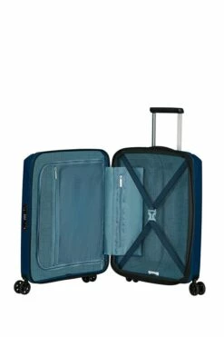 Maleta Cabina 55 Cm 4 Ruedas American Tourister Aerostep Azul Marino 17 Maleta Cabina 55 Cm 4 Ruedas American Tourister Aerostep Azul Marino -Equipaje Tienda de ventas 29002