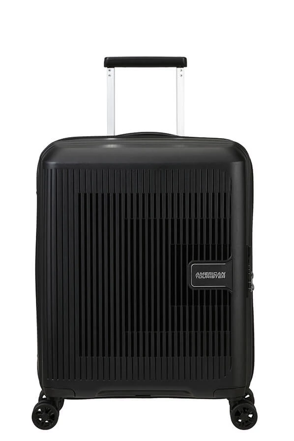 Maleta Cabina 55 Cm 4 Ruedas American Tourister Aerostep Negro ( Black ) 5 Maleta Cabina 55 Cm 4 Ruedas American Tourister Aerostep Negro ( Black ) - Imagen 3