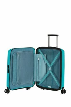 Maleta Cabina 55 Cm 4 Ruedas American Tourister Aerostep Turquesa 16 Maleta Cabina 55 Cm 4 Ruedas American Tourister Aerostep Turquesa -Equipaje Tienda de ventas 29029