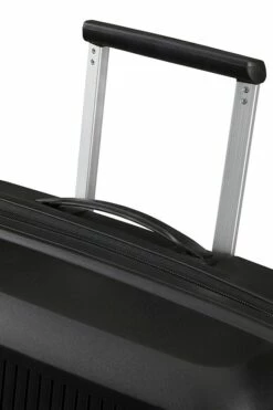 Maleta Mediana 67 Cm 4 Ruedas American Tourister Aerostep Negro ( Black ) -Equipaje Tienda de ventas 29037