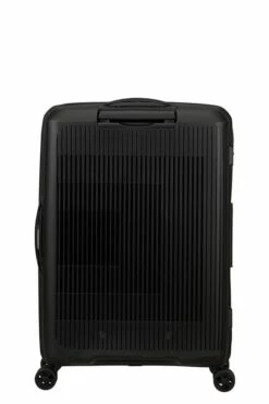 Maleta Mediana 67 Cm 4 Ruedas American Tourister Aerostep Negro ( Black ) -Equipaje Tienda de ventas 29068