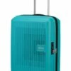 Maleta Cabina 55 Cm 4 Ruedas American Tourister Aerostep Turquesa -Equipaje Tienda de ventas 29130