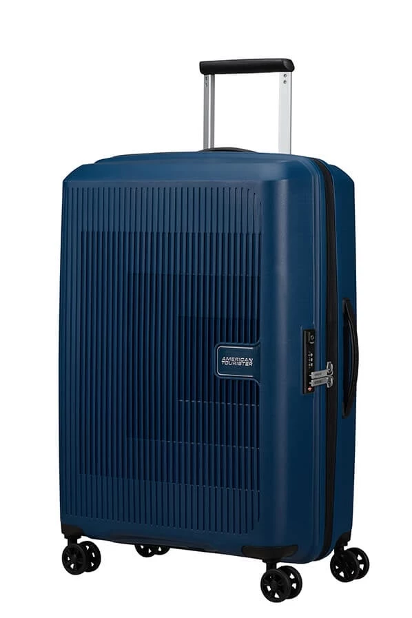 Maleta Mediana 67 Cm 4 Ruedas American Tourister Aerostep Azul Marino 3 Maleta Mediana 67 Cm 4 Ruedas American Tourister Aerostep Azul Marino