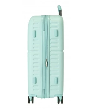 Maleta Mediana 70 Cm 4 Ruedas Expandible Pepe Jeans Laila Turquesa 5 Maleta Mediana 70 Cm 4 Ruedas Expandible Pepe Jeans Laila Turquesa - Imagen 3