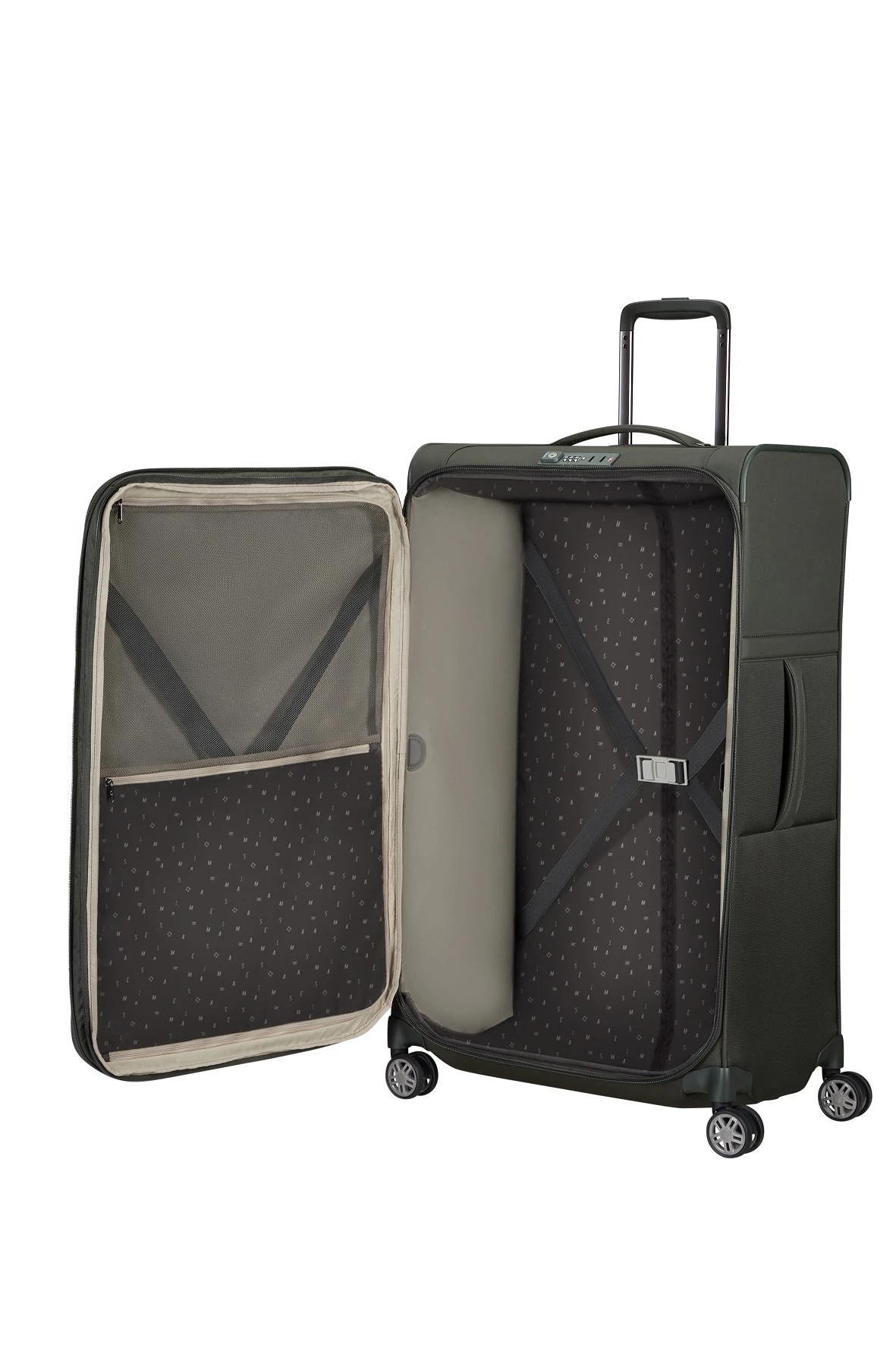 Maleta Grande 78 Cm 4 R Exp Samsonite Airea Kaki ( Climbing Ivy) 4 Maleta Grande 78 Cm 4 R Exp Samsonite Airea Kaki ( Climbing Ivy) - Imagen 2