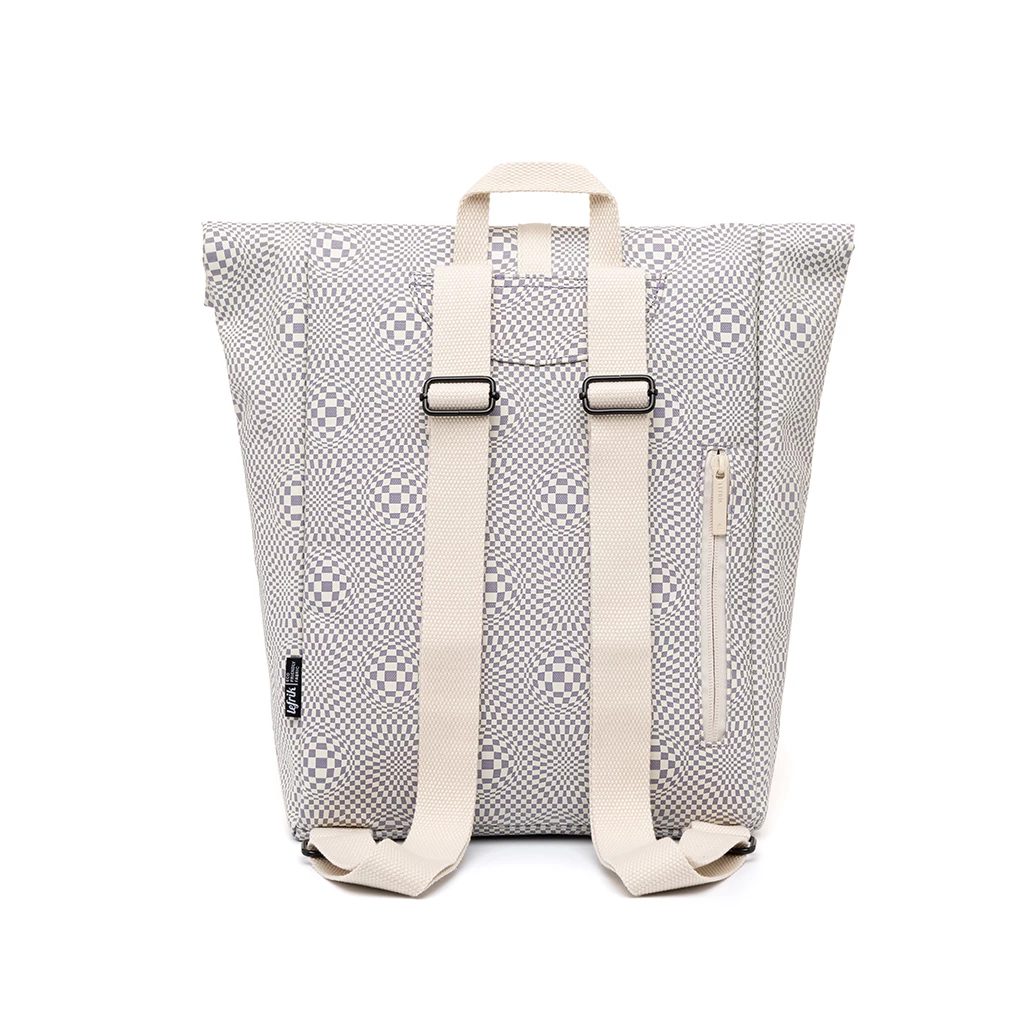 Mochila Roll Mini Lefrik Dibujo Azul (Printed Optic) 6 Mochila Roll Mini Lefrik Dibujo Azul (Printed Optic) - Imagen 4