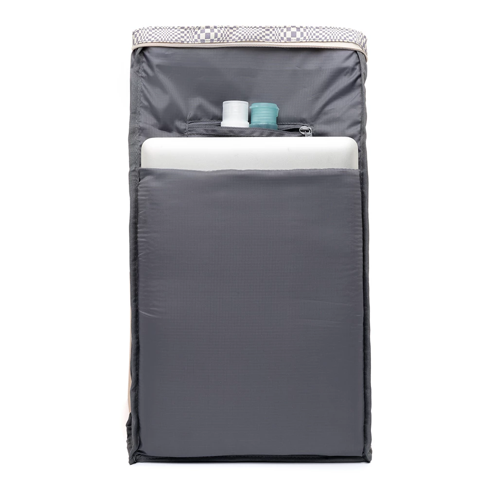 Mochila Roll Mini Lefrik Dibujo Azul (Printed Optic) 5 Mochila Roll Mini Lefrik Dibujo Azul (Printed Optic) - Imagen 3