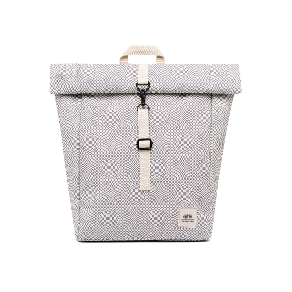 Mochila Roll Mini Lefrik Dibujo Azul (Printed Optic) 3 Mochila Roll Mini Lefrik Dibujo Azul (Printed Optic)