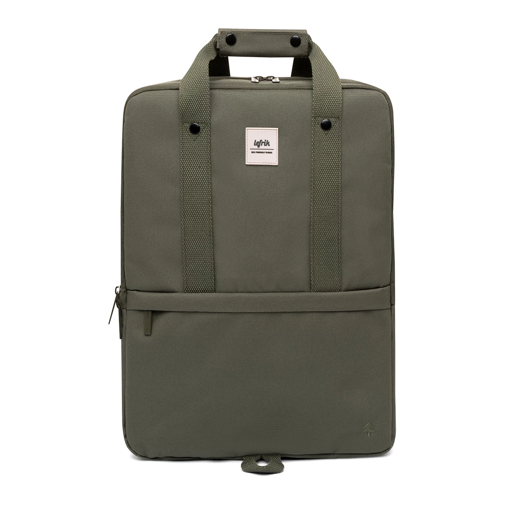 Mochila Lefrik Daily 15" Verde Oliva (Olive) 3 Mochila Lefrik Daily 15" Verde Oliva (Olive)