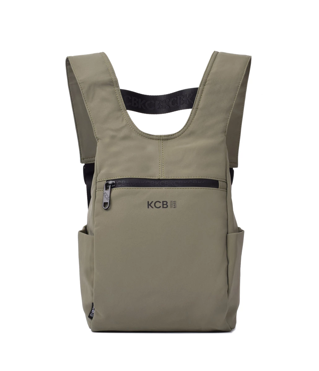 Mochila Pequeña Apertura Trasera KCB 2704 Khaki 3 Mochila Pequeña Apertura Trasera KCB 2704 Khaki