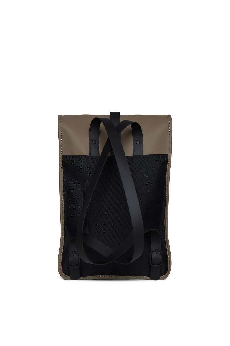 Mochila Rains Mini Marron Claro (Wood) 4 Mochila Rains Mini Marron Claro (Wood) - Imagen 2