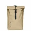 Mochila Roll Top Rucksac Rains Arena (Sand) 1 Mochila Roll Top Rucksac Rains Arena (Sand) -Equipaje Tienda de ventas 30390