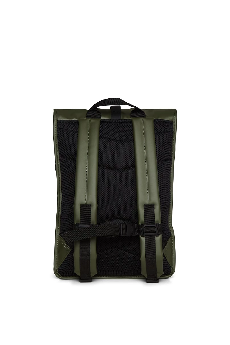 Mochila Roll Top Rucksac Rains Verde (Evergreen) 4 Mochila Roll Top Rucksac Rains Verde (Evergreen) - Imagen 2