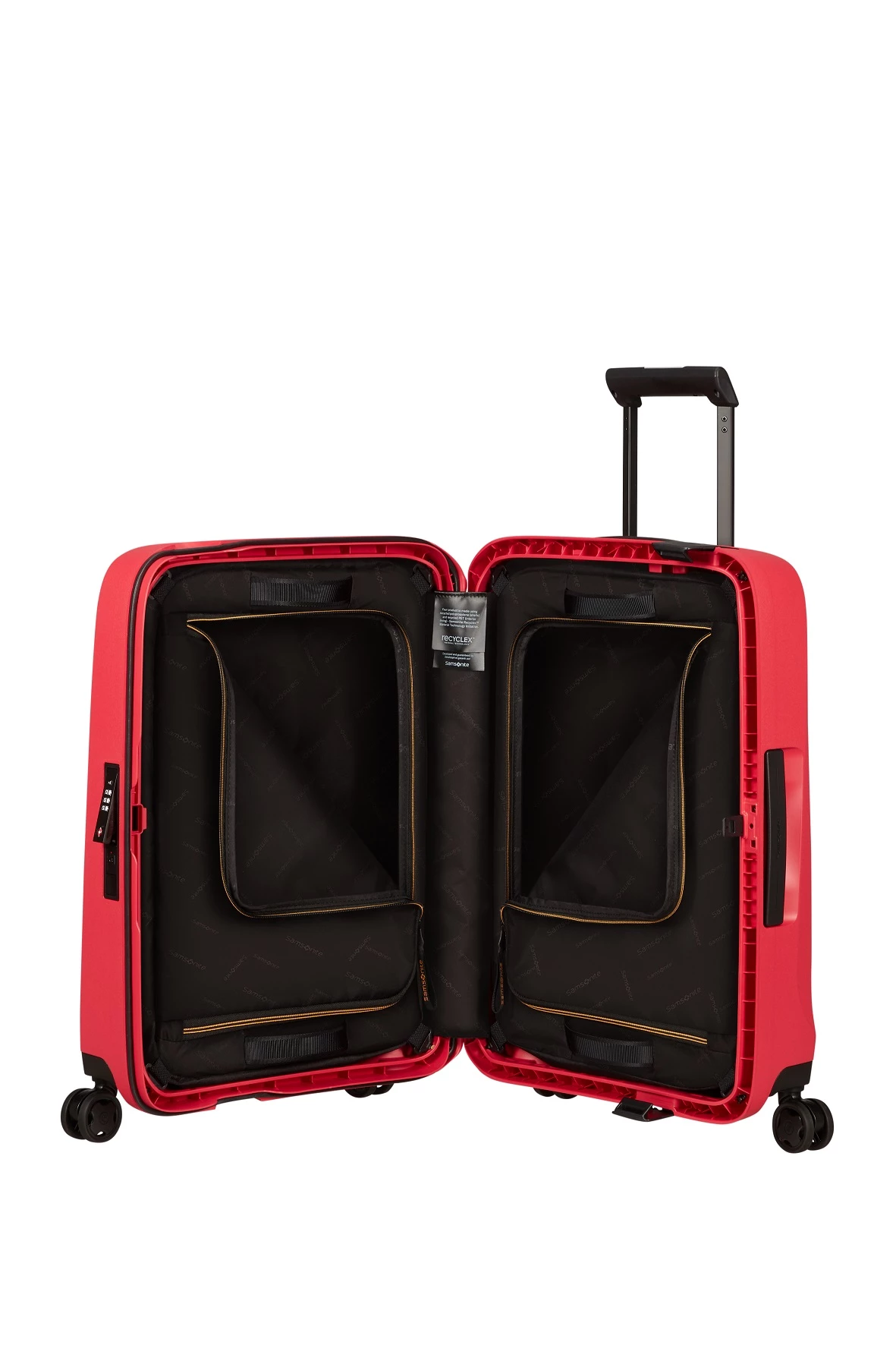 Maleta Cabina 55 Cm 4R Anclajes Samsonite Essens Rojo (Hibiscus Red) 5 Maleta Cabina 55 Cm 4R Anclajes Samsonite Essens Rojo (Hibiscus Red) - Imagen 3
