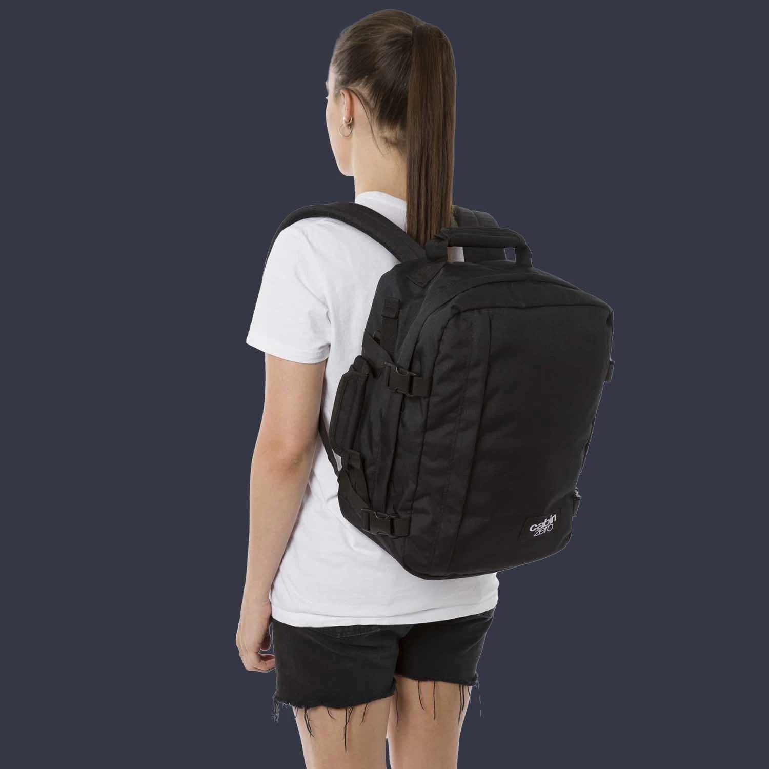 Mochila De Viaje Cabin Zero Classic 28 L. Negro (Absolute Black) 9 Mochila De Viaje Cabin Zero Classic 28 L. Negro (Absolute Black) - Imagen 7
