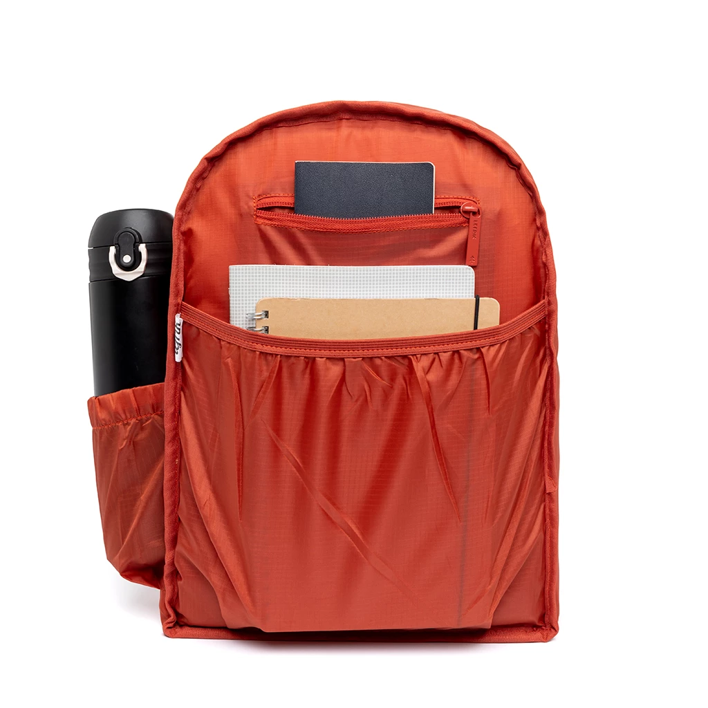 Mochila Lefrik September Classic Naranja (Suzy Sunset ) 5 Mochila Lefrik September Classic Naranja (Suzy Sunset ) - Imagen 3