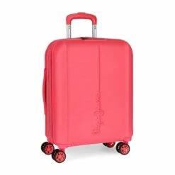 Maleta Cabina 55 Cm 4 Ruedas Rígida Pepe Jeans Glasgow Coral