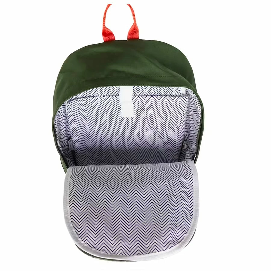 Mochila YLX Classic Kaki-Marrón ( Army Green + Dark Brown) 5 Mochila YLX Classic Kaki-Marrón ( Army Green + Dark Brown) - Imagen 3