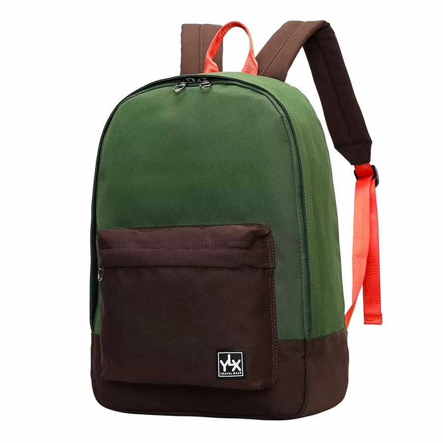 Mochila YLX Classic Kaki-Marrón ( Army Green + Dark Brown) 3 Mochila YLX Classic Kaki-Marrón ( Army Green + Dark Brown)