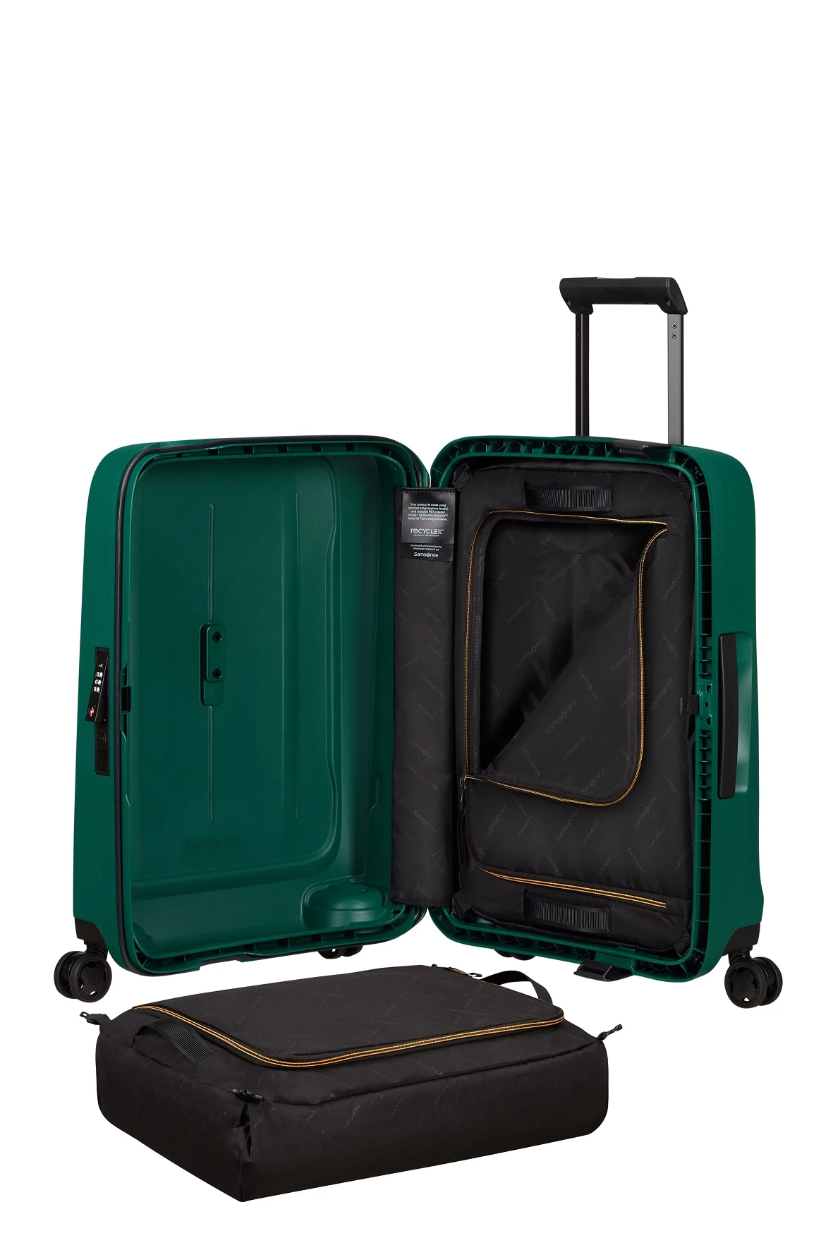 Maleta Cabina 55 Cm 4R Anclajes Samsonite Essens Verde ( Alpine Green ) 10 Maleta Cabina 55 Cm 4R Anclajes Samsonite Essens Verde ( Alpine Green ) - Imagen 8