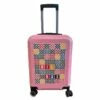 Maleta Cabina 55 Cm 4 Ruedas Rigida Baldosa De Bilbao Rosa-Negro 1 Maleta Cabina 55 Cm 4 Ruedas Rigida Baldosa De Bilbao Rosa-Negro -Equipaje Tienda de ventas 31345