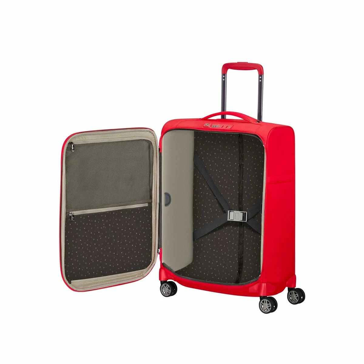 Maleta Cabina-strict 55 Cm 4 Ruedas Samsonite Airea Rojo (Hibiscus Red) 6 Maleta Cabina-strict 55 Cm 4 Ruedas Samsonite Airea Rojo (Hibiscus Red) - Imagen 4