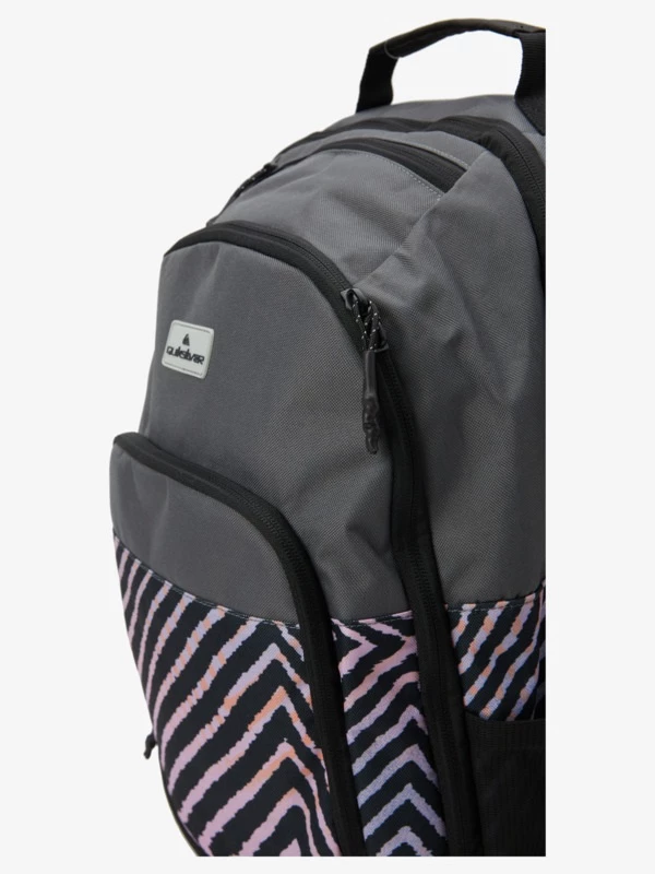 Mochila Escolar Quiksilver AQYBP03132-BRT6 1969 Special M Gris-Rayas Cebra 9 Mochila Escolar Quiksilver AQYBP03132-BRT6 1969 Special M Gris-Rayas Cebra - Imagen 7