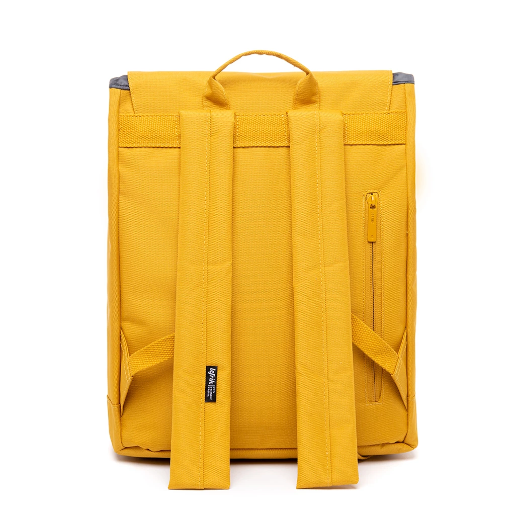 Mochila Lefrik Scout Metal Hook Amarillo (New Mustard) 6 Mochila Lefrik Scout Metal Hook Amarillo (New Mustard) - Imagen 4
