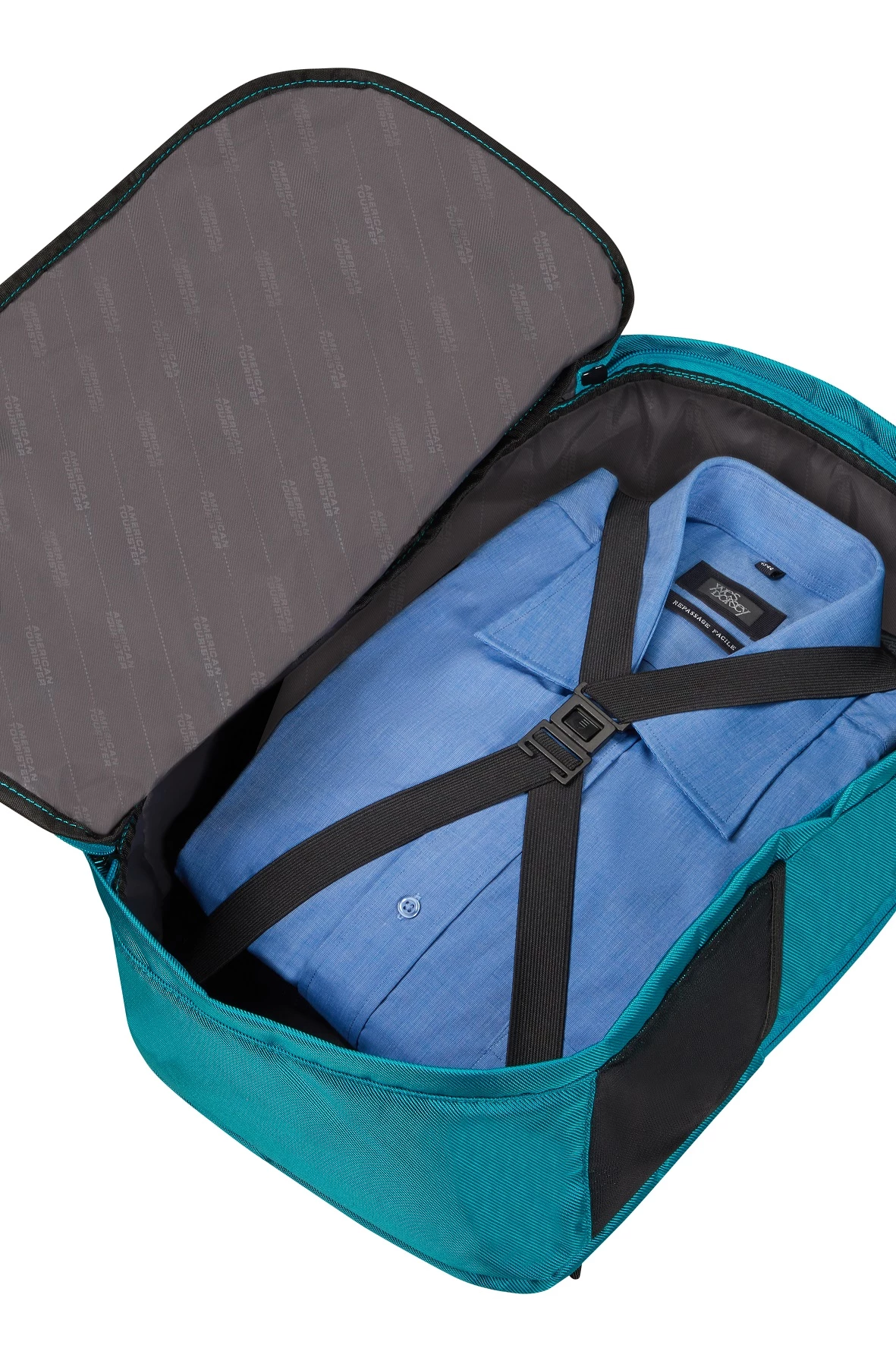 American Tourister Mochila De Viaje Debajo Del Asiento A.T. Urban Track Turquesa ( Verdigris ) 4 American Tourister Mochila De Viaje Debajo Del Asiento A.T. Urban Track Turquesa ( Verdigris ) - Imagen 2