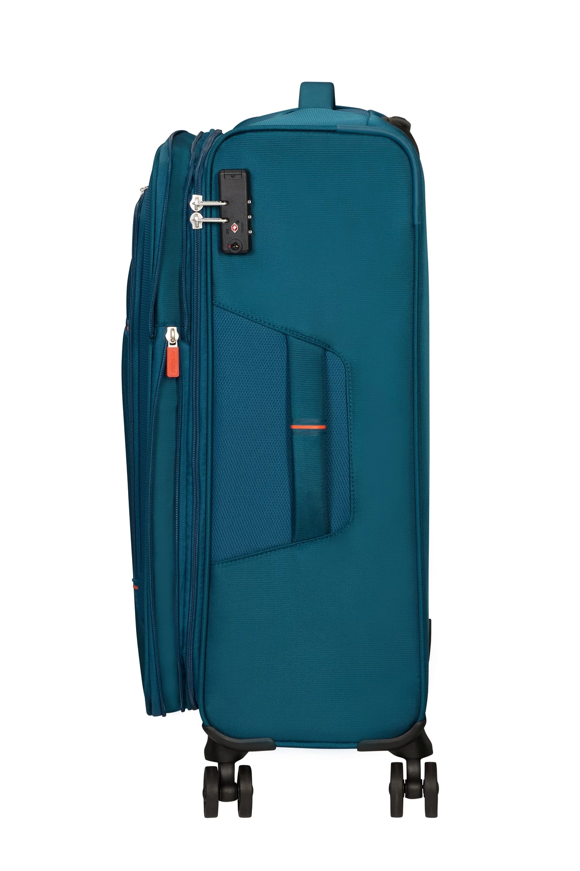 American Tourister Maleta Mediana 67 Cm 4R Exp. A.T. Crosstrack Azul (Navy-Orange) 6 American Tourister Maleta Mediana 67 Cm 4R Exp. A.T. Crosstrack Azul (Navy-Orange) - Imagen 4
