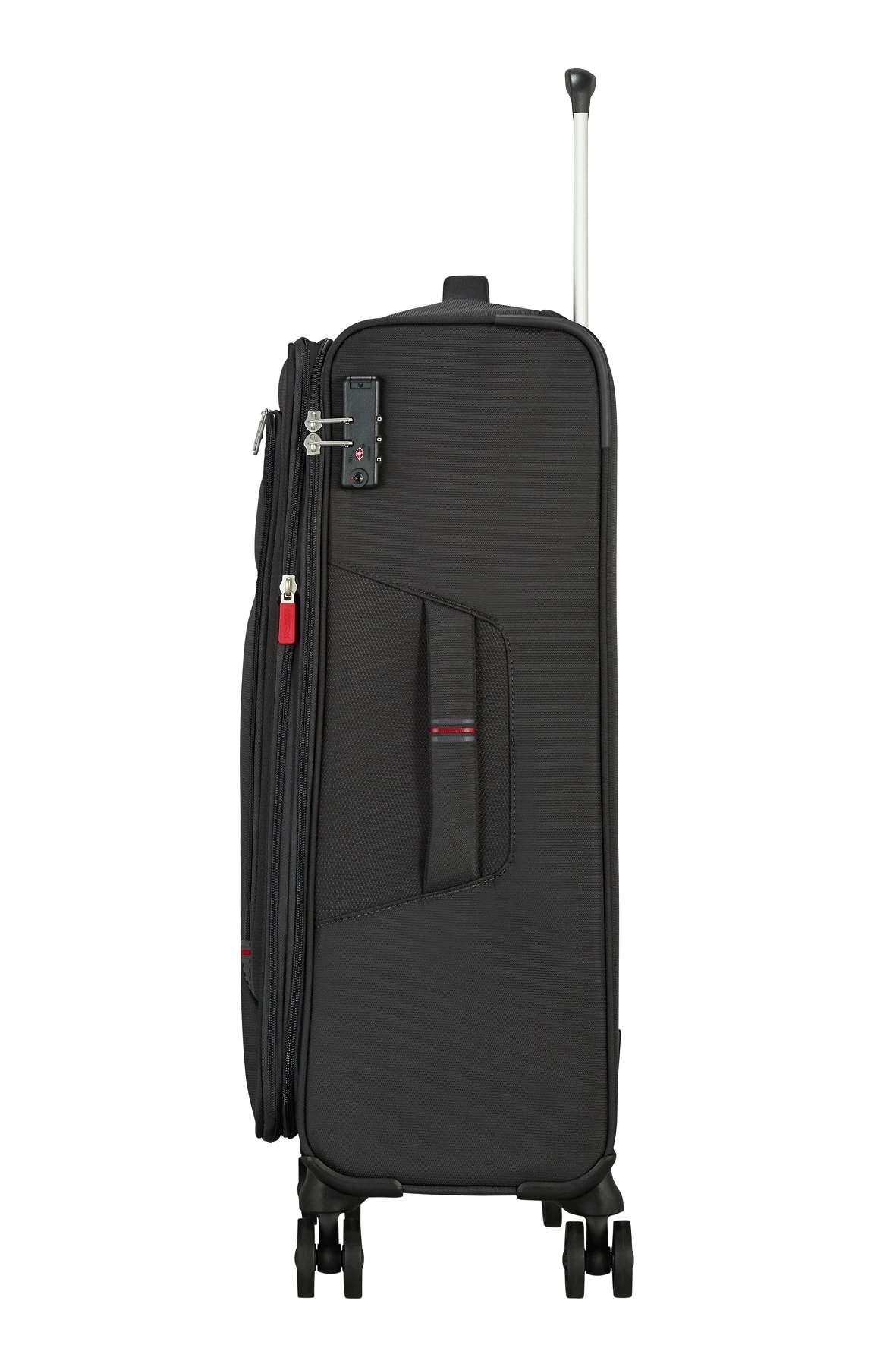 American Tourister Maleta Mediana 67 Cm 4R Exp. A.T. Crosstrack Gris (Grey-Red) 7 American Tourister Maleta Mediana 67 Cm 4R Exp. A.T. Crosstrack Gris (Grey-Red) - Imagen 5