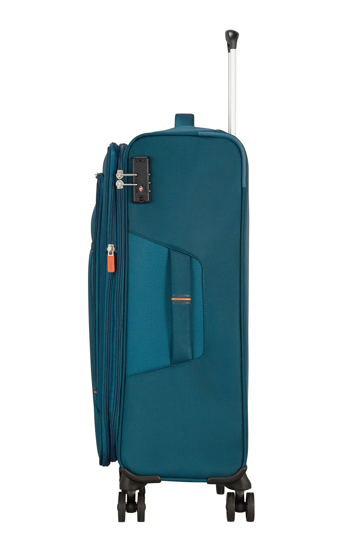 American Tourister Maleta Mediana 67 Cm 4R Exp. A.T. Crosstrack Azul (Navy-Orange) 7 American Tourister Maleta Mediana 67 Cm 4R Exp. A.T. Crosstrack Azul (Navy-Orange) - Imagen 5