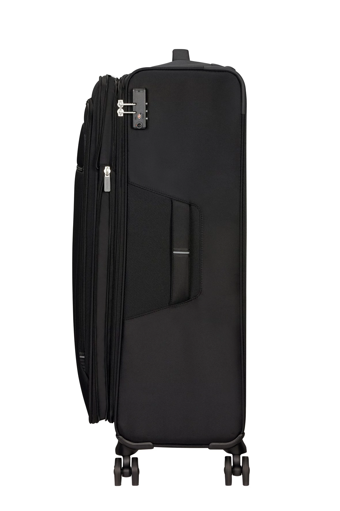 American Tourister Maleta Grande 79 Cm 4R Exp. A.T. Crosstrack Negro (Black-Grey) 6 American Tourister Maleta Grande 79 Cm 4R Exp. A.T. Crosstrack Negro (Black-Grey) - Imagen 4