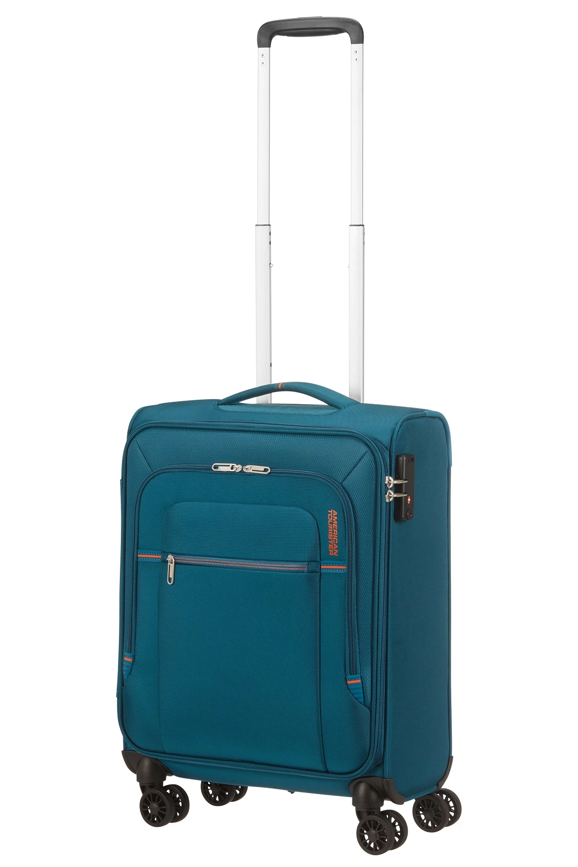 American Tourister Maleta Cabina 55 Cm 4R A.T. Crosstrack Azul (Navy-Orange) 8 American Tourister Maleta Cabina 55 Cm 4R A.T. Crosstrack Azul (Navy-Orange) - Imagen 6