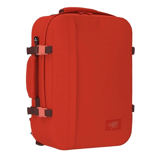Mochila De Viaje Cabin Zero Classic 44 L.Naranja (Tomato Festival) 3 Mochila De Viaje Cabin Zero Classic 44 L.Naranja (Tomato Festival)