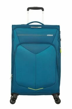 Maleta Mediana 67 Cm 4 Ruedas Exp American Tourister Summerfunk Azul (Teal -Equipaje Tienda de ventas 32411