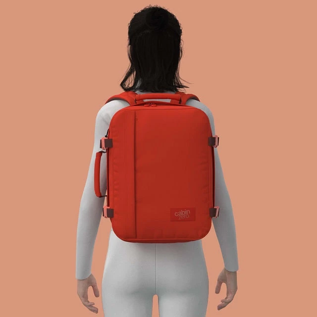 Mochila De Viaje Cabin Zero Classic 28 L Naranja (Tomato Festival) 11 Mochila De Viaje Cabin Zero Classic 28 L Naranja (Tomato Festival) - Imagen 9